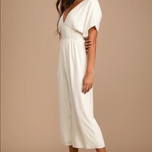 LuLu’s Spend Some Time Jumpsuit Medium